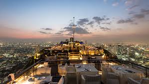Sirocco sky bar @ lebua at state tower. Best Rooftop Bars In Bangkok Thailand Where To Next Budget Travel Tips Solo Female Travel Help Travel Guides Travel Inspiration Travel Photography