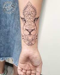 Mandala tattoos are not only unique but also carry sacred meanings and symbolism. Lioness Mandala Tattoo Google Search Lioness Tattoo Tattoos Arm Tattoo