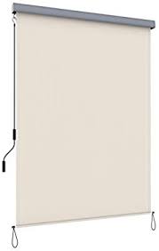 Amazon De Songmics 1 4 X 2 5 M B X L Senkrechtmarkise Fur Balkon Terrasse Mit Grauer Markisenkassette Vertikalmarki Windschutz Senkrechtmarkise Markise