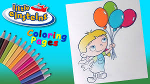Top 10 little einsteins coloring pages for kids: Little Einsteins Coloring Book Forchildren Annie Coloring Pages Forkids Learncolors Draw Youtube