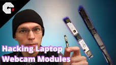 Hacking Laptop Webcam Modules into USB Cameras w/ Glytch - YouTube