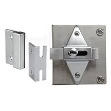 Whether adding or fixing partitions in offices, schools, restaurants, or wherever bathroom stall partitions are needed, we have the commercial toilet partition hardware products you need. Partition Door Lock And Door Stop Kit For In Swing Sq Edge