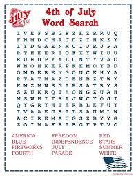 4 of july puzzle free. Printable 4th Of July Word Search 4th Of July Games 4th Of July 4th Of July Trivia