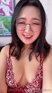 Aroomi Kim Sucking her Big Tits in Hot Lingerie Onlyfans Video