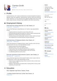 Guide Electrician Resume Samples 12 Examples Pdf Word 2020