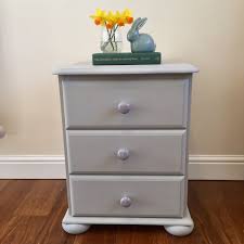 Grey Chest Of Drawers Bedside Drawers Bedside Table Upcycled Drawers Painted Drawers Nursery Upcycled Furniture Bedside Drawers Country Bedroom Furniture