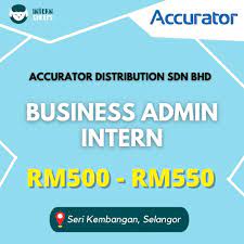 We have grown and expanded our distribution channels across offline, online and onair throughout malaysia. Internsheeps Business Admin Intern Wanted In Seri Facebook