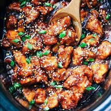 Slow Cooker General Tso S Chicken With Boneless Skinless Chicken Breasts Cornstarch Vegetable Oil Hoi General Tso Chicken Recipe General Tso Chicken Recipes