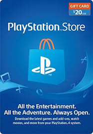 20 Playstation Store Gift Card Ps3 Ps4 Ps Vita Store Gift Cards Nintendo Eshop Xbox Gift Card