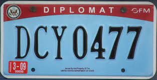 Plates may not be attached to a vehicle that is not yet registered in b.c. Diplomatic Vehicle Registration Plate Wikipedia