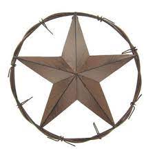 Brown Star In Circle Metal Wall Decor Hobby Lobby 139881 Metal Wall Decor Crown Wall Decor Metal Stars