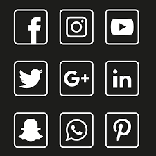 All png & cliparts images on nicepng are best quality. Social Media Icons Set Social Icons Media Icons Social Png And Vector With Transparent Background For Free Download Social Media Icons Facebook And Instagram Logo Icon Set