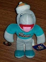 Miami Dolphhins Cvs Plush Toy 1999 Rare Excellent Condition Plush Toy Miami Dolphins Plush