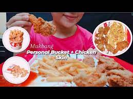 Jan 07, 2021 · in reality, i've only experienced kfc fried chicken as a standalone item, plucked from a bucket. Mukbang Kfc Personal Bucket Chicken Skin Mukbang Indonesia Youtube