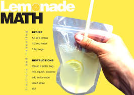 Lemonade Math In A Bag Learning Fractions Fractions Math
