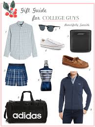 Sending this to my parents right such a good list of christmas gifts for college girls! Holiday Gift Guide For The College Guys Beautifully Seaside