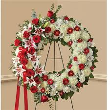 Maybe you would like to learn more about one of these? 1 800 Flowers Red Rose And Lily Standing Wreath Fort Worth Tx
