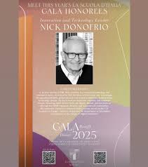 🎉 Thrilling News! 🎉 We are thrilled to honor Nick Donofrio at our 2025  Gala at Cipriani