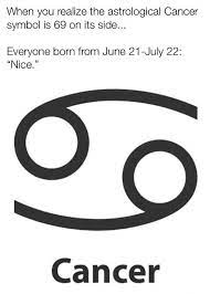 The cancerian symbolic meaning of black and white. Crabs And 69 Memes