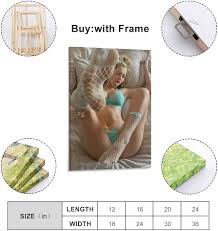 Amazon.com: Foot Fetish Heidi Gray Sexy Poster Poster for Room Aesthetic  Posters & Prints on Canvas Wall Art Poster for Room 12x18inch(30x45cm):  Posters & Prints