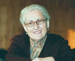 Image of Longtime United States peace activist Cora Weiss, shown here  outside