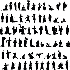 Download Dance And Martial Arts Silhouettes Vector Graphics Free Vector In Encapsulated Postscript Eps Eps Vector Illustration Graphic Art Design Format Format For Free Download 597 75kb