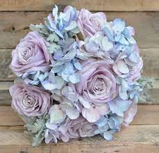 First blooms are held on 8 stems, with stems. Hydrangeas Are So Beautiful Paired With Roses Glorious What Wedding Bouquet Flower Wedding Flowers Blue Hydrangea Wedding Bouquets Sets Blue Wedding Flowers