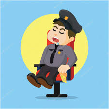 Resultado de imagen para policias durmiendo