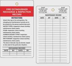 With proper inspection, testing and. Monthly Fire Extinguisher Inspection Form Template