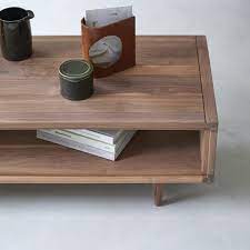 These solid walnut coffee table are offered in various shapes and sizes ranging from trendy to classic ones. Walnut Coffee Table 120x50 Cm Living Room Furniture Tikamoon