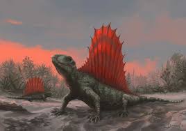 Dimetrodon (two measures of teeth) was one of the largest land animals and the apex predator of its time. Dimetrodon Artwork By Jan Dorendorf Prehistoric World Cool Pets Paleo Art