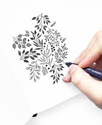 Meeting types all in one place: Pin By Antonia Ritacco On Bullet Journals Floral Drawing Floral Doodle Dot Grid Journal