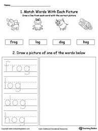 Og Word Family Phonics And Writing Practice Word Family Worksheets Word Families Writing Practice