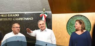 Gobernadores del estado de campeche. Carlos Miguel Aysa Gonzalez Entra Como Gobernador Sustituto De Campeche Ante Separacion De Alejandro Moreno Rosy Ramales