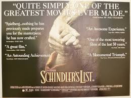 Steven spielberg's schindler's list is simply one of the greatest films committed to celluloid. Schindler S List Original Cinema Movie Poster From Pastposters Com British Quad Posters And Us 1 Sheet Posters