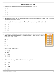 Problemas De Matematica 5 Ano Ensino
