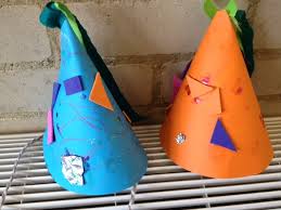 Watch out these videos on craft ideas to get an idea about making a craft for giving it to a birthday kid. Party Hat Paper Hat Birthday Celebration Toddler Pre School Craft Kids Children Make It Yourself Simple Party Hat Image 6