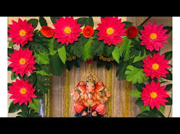 8 outdoor holiday lighting ideas that dazzle. Decoration Ideas For Ganpati At Home Decoration Ganpati Paper Decoration Ideas Youtube