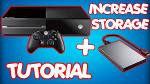 How To Use An External Hard Drive On Xbox One Increase Game Storage Youtube