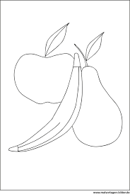 Apfel und birne ausmalbild malvorlage nahrung. Obst Ausmalbilder Zum Ausdrucken