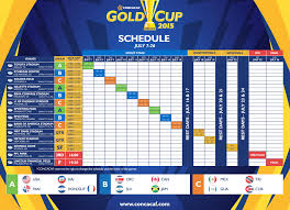 The quarterfinals take place july 24 and 25 for the final eight teams. Concacaf Gold Cup 2015 Schedule Soccer Stl