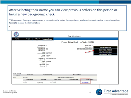 Check spelling or type a new query. First Advantage Background Check Status Posted By John Anderson