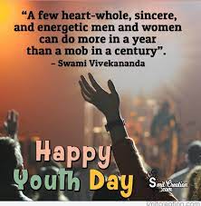 Here are some happy international youth day 2020 messages to help you send best greetings… 1). Happy Youth Day Motivational Quote Smitcreation Com