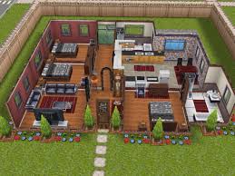 Their sims can move in together, start families, and visit one another when they are not busy. Sims Freeplay Original Designs This Is A Requested One Story House Design It