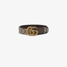 The highest priced gucci belt at selfridges is £440, putting this one down the cheaper end at £295. Gucci Brown Gg Marmont Leather Belt Browns