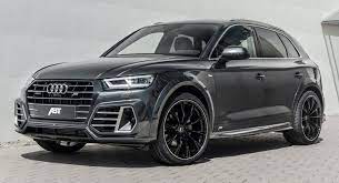 Audi Q5 Tfsi E Quattro Gets Abt Aero Kit Power Upgrade Carscoops Audi Q5 Audi Black Wheels