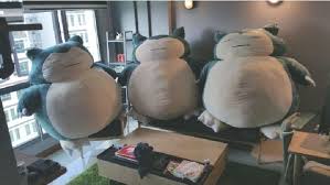 The post of the one i saw said they literally just crocheted around a bean bag chair. S Pore Man Buys 3 Life Sized Snorlax Plushies Thinking It Was Regular Sized Wife Not Happy At All Mothership Sg News From Singapore Asia And Around The World