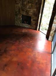 How is polished concrete flooring installed? Acid Stain Finish On Existing Concrete Jkoster Concrete Design Llc Facebook