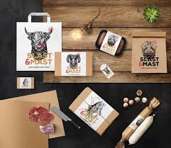 Slast Mast Food Box Packaging Meat Store Meat Shop
