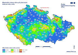 Český hydrometeorologický ústav upravil předchozí výstrahu, ode dneška až do pátku varuje před vysokými teplotami. Maximalni Naraz Vetru Pri Prechodu Cesky Hydrometeorologicky Ustav Facebook